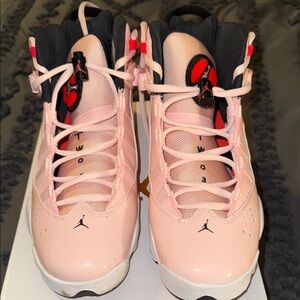 Nike Kids Pink and Black Sneakers